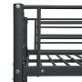 Litera de metal negro 90x200 cm de vidaXL, Camas y somieres - Ref: Foro24-287910, Precio: 225,50 €, Descuento: %