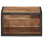 Mesita de noche de pared madera maciza acacia 35x35x20 cm en Mesas auxiliares | Comprar online en Foru.es