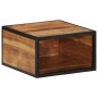 Mesita de noche de pared madera maciza acacia 35x35x20 cm en Mesas auxiliares | Comprar online en Foru.es