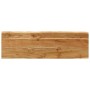 Banco con borde natural madera de acacia maciza 105 cm en Bancos | Comprar online en Foru.es