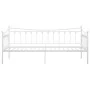 White metal sofa bed frame 90x200 cm by vidaXL, Beds and slatted bases - Ref: Foro24-324756, Price: 141,16 €, Discount: %