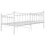 White metal sofa bed frame 90x200 cm by vidaXL, Beds and slatted bases - Ref: Foro24-324756, Price: 141,16 €, Discount: %