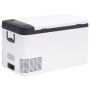 Nevera con asa PP y PE negro y blanco 18 L de vidaXL, Neveras - Ref: Foro24-51779, Precio: 324,15 €, Descuento: %