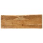 Banco con borde natural madera de acacia maciza 105 cm en Bancos | Comprar online en Foru.es