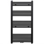 Radiador toallero de baño recto negro 600 x 1160 mm de vidaXL, Radiadores - Ref: Foro24-141908, Precio: 112,88 €, Descuento: %