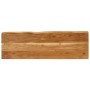 Banco con borde natural madera de acacia maciza 105 cm en Bancos | Comprar online en Foru.es