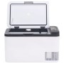 Nevera con asa PP y PE negro y blanco 18 L de vidaXL, Neveras - Ref: Foro24-51779, Precio: 324,15 €, Descuento: %