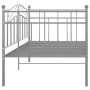Estructura de sofá cama metal gris 90x200 cm de vidaXL, Camas y somieres - Ref: Foro24-324781, Precio: 138,12 €, Descuento: %