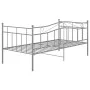 Estructura de sofá cama metal gris 90x200 cm de vidaXL, Camas y somieres - Ref: Foro24-324781, Precio: 138,12 €, Descuento: %
