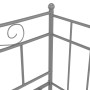 Estructura de sofá cama metal gris 90x200 cm de vidaXL, Camas y somieres - Ref: Foro24-324781, Precio: 140,40 €, Descuento: %