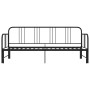 Estructura de sofá cama extraíble metal negro 90x200 cm de vidaXL, Camas y somieres - Ref: Foro24-324752, Precio: 135,86 €, D...