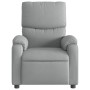Sillón reclinable de tela gris claro en Sillones | Comprar online en Foru.es