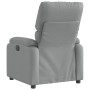 Sillón reclinable de tela gris claro en Sillones | Comprar online en Foru.es