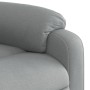 Sillón reclinable de tela gris claro en Sillones | Comprar online en Foru.es