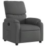 Sillón reclinable de tela gris oscuro en Sillones | Comprar online en Foru.es