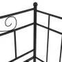 Estructura de sofá cama de metal negro 90x200 cm de vidaXL, Camas y somieres - Ref: Foro24-324779, Precio: 136,35 €, Descuent...