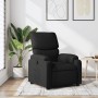 Sillón reclinable de tela negro en Sillones | Comprar online en Foru.es