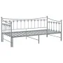 Estructura de sofá cama extraíble de metal gris 90x200 cm de vidaXL, Camas y somieres - Ref: Foro24-324760, Precio: 163,02 €,...