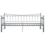 Estructura de sofá cama extraíble de metal gris 90x200 cm de vidaXL, Camas y somieres - Ref: Foro24-324760, Precio: 155,81 €,...