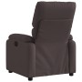 Sillón reclinable de tela marrón oscuro en Sillones | Comprar online en Foru.es
