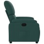 Sillón reclinable de tela verde oscuro en Sillones | Comprar online en Foru.es