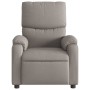 Sillón reclinable de tela gris taupe en Sillones | Comprar online en Foru.es