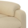 Sillón reclinable de tela crema en Sillones | Comprar online en Foru.es