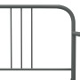 Estructura de sofá cama extraíble de metal gris 90x200 cm de vidaXL, Camas y somieres - Ref: Foro24-324754, Precio: 138,80 €,...