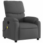 Sillón de masaje reclinable de tela gris oscuro en Sillones | Comprar online en Foru.es