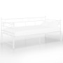 Estructura de sofá cama extraíble metal blanco 90x200 cm de vidaXL, Camas y somieres - Ref: Foro24-324771, Precio: 149,10 €, ...