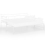 Estructura de sofá cama extraíble metal blanco 90x200 cm de vidaXL, Camas y somieres - Ref: Foro24-324771, Precio: 149,10 €, ...