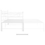 Estructura de sofá cama extraíble metal blanco 90x200 cm de vidaXL, Camas y somieres - Ref: Foro24-324771, Precio: 149,10 €, ...