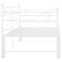 Estructura de sofá cama extraíble metal blanco 90x200 cm de vidaXL, Camas y somieres - Ref: Foro24-324771, Precio: 149,10 €, ...