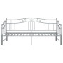 Estructura de sofá cama extraíble de metal gris 90x200 cm de vidaXL, Camas y somieres - Ref: Foro24-324766, Precio: 151,20 €,...