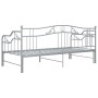 Estructura de sofá cama extraíble de metal gris 90x200 cm de vidaXL, Camas y somieres - Ref: Foro24-324766, Precio: 151,20 €,...