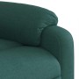 Sillón de masaje reclinable de tela verde oscuro en Sillones | Comprar online en Foru.es