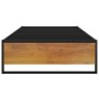 Estructura de cama de metal negra 90x200 cm de vidaXL, Camas y somieres - Ref: Foro24-324813, Precio: 127,17 €, Descuento: %