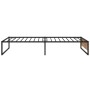 Estructura de cama de metal negra 90x200 cm de vidaXL, Camas y somieres - Ref: Foro24-324813, Precio: 127,17 €, Descuento: %