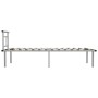 Estructura de cama de metal gris 90x200 cm de vidaXL, Camas y somieres - Ref: Foro24-324822, Precio: 106,14 €, Descuento: %
