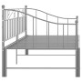 Estructura de sofá cama extraíble de metal gris 90x200 cm de vidaXL, Camas y somieres - Ref: Foro24-324778, Precio: 154,65 €,...