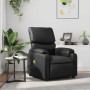 Sillón de masaje reclinable cuero sintético negro en Sillones | Comprar online en Foru.es