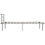 Estructura de cama de metal gris 100x200 cm de vidaXL, Camas y somieres - Ref: Foro24-324825, Precio: 96,36 €, Descuento: %