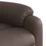 Sillón de masaje reclinable cuero sintético marrón en Sillones | Comprar online en Foru.es