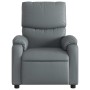 Sillón de masaje reclinable cuero sintético gris en Sillones | Comprar online en Foru.es