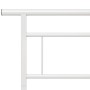 Estructura de cama de metal blanco 160x200 cm de vidaXL, Camas y somieres - Ref: Foro24-324833, Precio: 91,21 €, Descuento: %