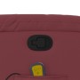 Sillón de masaje reclinable cuero sintético rojo tinto en Sillones | Comprar online en Foru.es