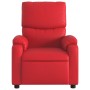 Sillón de masaje reclinable cuero sintético rojo en Sillones | Comprar online en Foru.es