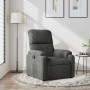 Sillón reclinable tela de microfibra gris oscuro en Sillones | Comprar online en Foru.es