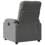 Sillón reclinable tela de microfibra gris oscuro en Sillones | Comprar online en Foru.es