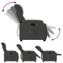Sillón reclinable tela de microfibra gris oscuro en Sillones | Comprar online en Foru.es